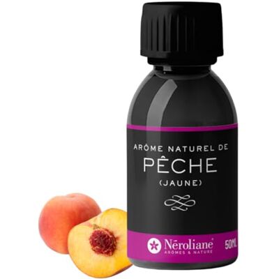 Néroliane Arôme alimentaire Naturel de Peche Jaune (125 ml) - Publicité Néroliane Arôme alimentaire Naturel de Peche Jaune (125 ml) - Publicité
