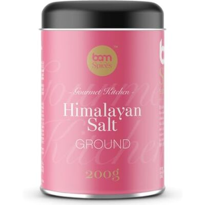 BAM Sel Rose de l'Himalaya Fin 200g Sel de l'Himalaya Iodé pour Assaisonnement, Cuisine Quotidienne, Viandes, Poissons, Légumes - Publicité BAM Sel Rose de l'Himalaya Fin 200g Sel de l'Himalaya Iodé pour Assaisonnement, Cuisine Quotidienne, Viandes, Poissons, Légumes - Publicité