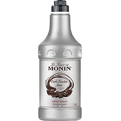 Sauce Chocolat Noir MONIN - 1,89L - Sauce au Chocolat - Publicité Sauce Chocolat Noir MONIN - 1,89L - Sauce au Chocolat - Publicité
