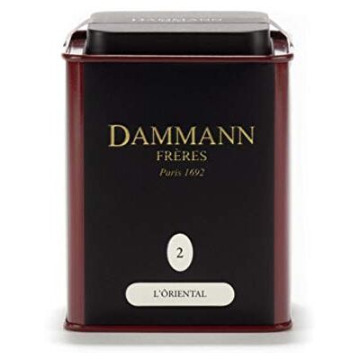 Dammann Frères L'Oriental Tea 100 g Thé vert - Publicité Dammann Frères L'Oriental Tea 100 g Thé vert - Publicité