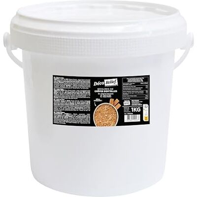 Déco Relief Brisures de Crêpes Dentelles 1kg Ingrédient Pâtisserie DR50026 - Publicité Déco Relief Brisures de Crêpes Dentelles 1kg Ingrédient Pâtisserie DR50026 - Publicité