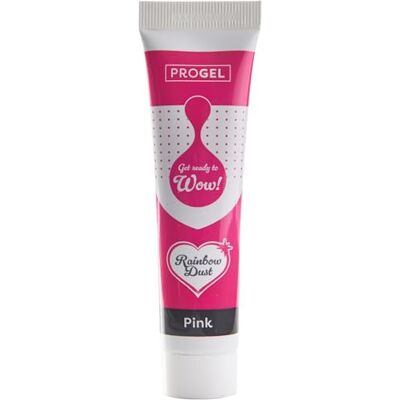 Rainbow Dust - ProGel - Rose - 25 g - Colorant gel - Publicité Rainbow Dust - ProGel - Rose - 25 g - Colorant gel - Publicité