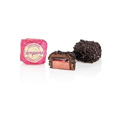 Venchi Chocoviar Framboise, Chocolats en Sachet de 1 Kg, au Chocolat Noir, Sans Gluten, Sans Colorants ni Conservateurs - Publicité Venchi Chocoviar Framboise, Chocolats en Sachet de 1 Kg, au Chocolat Noir, Sans Gluten, Sans Colorants ni Conservateurs - Publicité