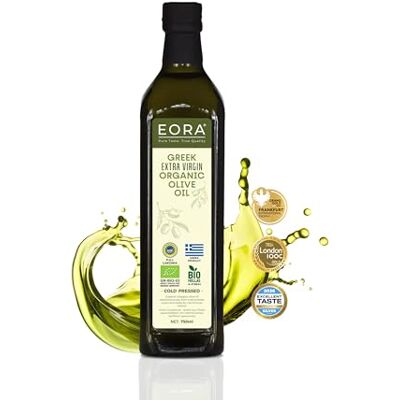 Pure EORA Huile d’Olive Extra Vierge Grecque Bio Premium 750ml (Nouvelle Récolte 25/26) – Haute teneur en polyphénols, extraite à froid, très faible acidité ~0,3% – origine unique IGP Lakonie, Grèce - Publicité Pure EORA Huile d’Olive Extra Vierge Grecque Bio Premium 750ml (Nouvelle Récolte 25/26) – Haute teneur en polyphénols, extraite à froid, très faible acidité ~0,3% – origine unique IGP Lakonie, Grèce - Publicité