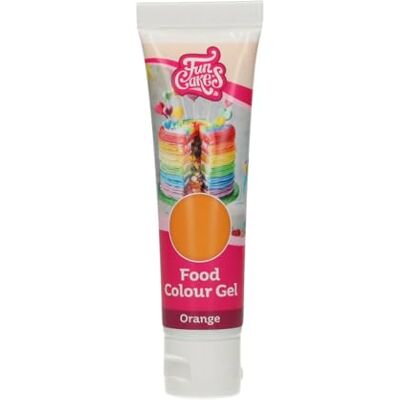 FunCakes Food Colour Gel Orange: Highly Concentrated Food Colouring for Batter, Cream, Fondant, Marzipan, Dough. Single Drips to Create Vibrant Colours. Halal. 30 g. Publicité FunCakes Food Colour Gel Orange: Highly Concentrated Food Colouring for Batter, Cream, Fondant, Marzipan, Dough. Single Drips to Create Vibrant Colours. Halal. 30 g. Publicité