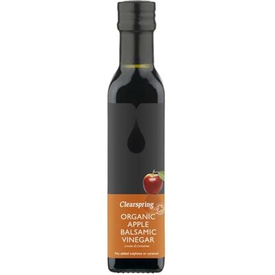 Clearspring Organic Apple Balsamic Vinegar 250ml - Publicité Clearspring Organic Apple Balsamic Vinegar 250ml - Publicité