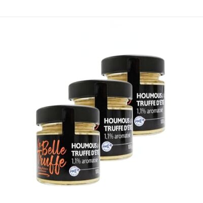 La Belle Truffe Lot 3x Houmous à la truffe d'été Pot 100g - Publicité La Belle Truffe Lot 3x Houmous à la truffe d'été Pot 100g - Publicité