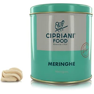 Cipriani Meringues Italiennes en Boîte, 50 Grammes - Publicité Cipriani Meringues Italiennes en Boîte, 50 Grammes - Publicité