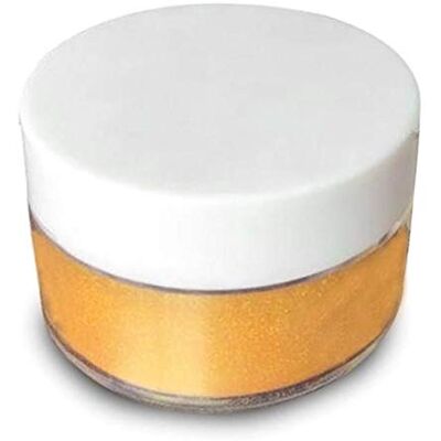 Brussel 1 flacon de 5 g de poudre comestible de paillettes dorées et argentées pour gâteaux, biscuits, décoration alimentaire, couleur dorée - Publicité Brussel 1 flacon de 5 g de poudre comestible de paillettes dorées et argentées pour gâteaux, biscuits, décoration alimentaire, couleur dorée - Publicité
