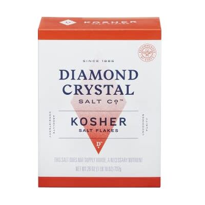 Pure Kosher Salt Full Flavor, No Additives and Less Sodium Staple for Professional Chefs and Home Cooks 26 Ounce Box - Publicité Pure Kosher Salt Full Flavor, No Additives and Less Sodium Staple for Professional Chefs and Home Cooks 26 Ounce Box - Publicité