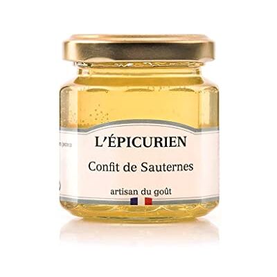 L'épicurien Confit de Sauternes pour fromages et foie gras 125 g - Publicité L'épicurien Confit de Sauternes pour fromages et foie gras 125 g - Publicité