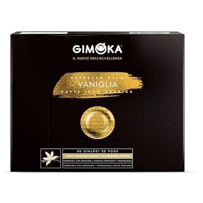 Gimoka Capsules de Café Arabica Vanille Nespresso - Café - Publicité Gimoka Capsules de Café Arabica Vanille Nespresso - Café - Publicité