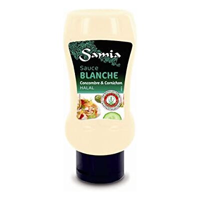 AUCHAN Lot de 3 unités *** SAMIA Sauce blanche halal 350ml - Publicité AUCHAN Lot de 3 unités *** SAMIA Sauce blanche halal 350ml - Publicité
