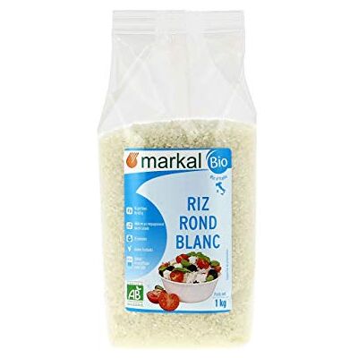 Markal Riz rond blanc Italie 1kg - Publicité Markal Riz rond blanc Italie 1kg - Publicité