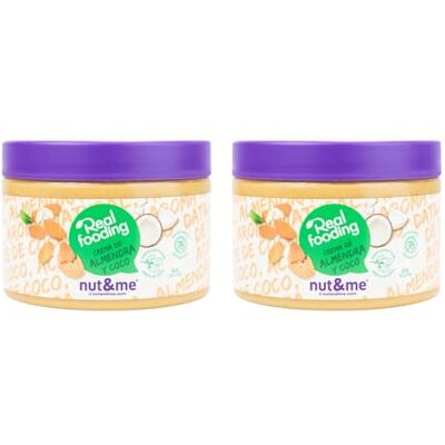 nut&me Crème de noix de coco 500 g A base de noix de coco et d'amandes Faible teneur en glucides Sans lactose Sans gluten Coconut Pack 2 x 250 g - Publicité nut&me Crème de noix de coco 500 g A base de noix de coco et d'amandes Faible teneur en glucides Sans lactose Sans gluten Coconut Pack 2 x 250 g - Publicité