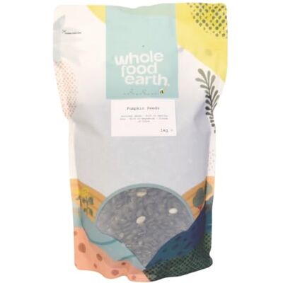 Wholefood Earth Graines de Courge Bio 1kg Protéines Végétales, Sans OGM - Publicité Wholefood Earth Graines de Courge Bio 1kg Protéines Végétales, Sans OGM - Publicité