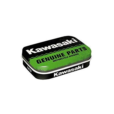 ART Mini boite collector Kawasaki (4x6x1,6cm) bonbons menthe inclus (poids net: 15g) - Publicité ART Mini boite collector Kawasaki (4x6x1,6cm) bonbons menthe inclus (poids net: 15g) - Publicité