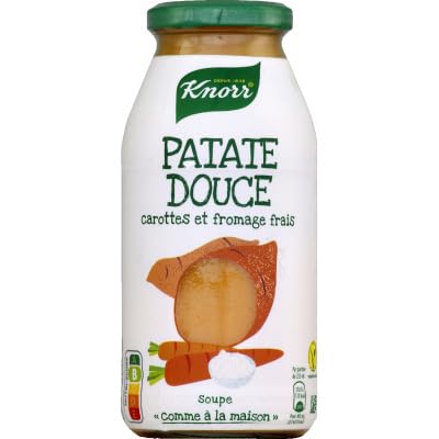 Knorr Soupe De Patate Douce, Carottes Et Fromage Frais 450ml - Publicité Knorr Soupe De Patate Douce, Carottes Et Fromage Frais 450ml - Publicité