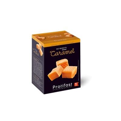 Protifast Entremet Caramel - Snack Hypocalorique et Hyperprotéiné - Publicité Protifast Entremet Caramel - Snack Hypocalorique et Hyperprotéiné - Publicité