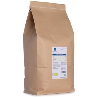 Wholefood Earth Farine de riz complète bio 3 kg Meule de pierre Sans OGM Certifiée biologique - Publicité Wholefood Earth Farine de riz complète bio 3 kg Meule de pierre Sans OGM Certifiée biologique - Publicité