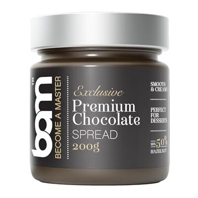 BAM Pâte à Tartiner aux Fruits à Coque de Qualité Supérieure – Parfaite pour Topping, Croissant, Dessert – 200g, Cacao Premium Spread - Publicité BAM Pâte à Tartiner aux Fruits à Coque de Qualité Supérieure – Parfaite pour Topping, Croissant, Dessert – 200g, Cacao Premium Spread - Publicité
