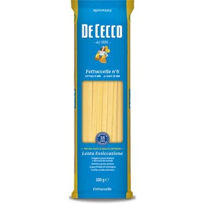 De Cecco Pâte Fettuccelle, 500 g - Publicité De Cecco Pâte Fettuccelle, 500 g - Publicité