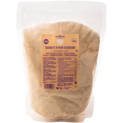 nut&me Beurre de cacahuète en poudre sans matières grasses 1 kg 100% naturel et végétalien Peanut Butter Powder Protéines de haute qualité Sans gluten - Publicité nut&me Beurre de cacahuète en poudre sans matières grasses 1 kg 100% naturel et végétalien Peanut Butter Powder Protéines de haute qualité Sans gluten - Publicité