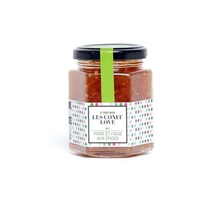 QUAI SUD Confi'Love à Tartiner 210G Poire Figue Aux Épices - Publicité QUAI SUD Confi'Love à Tartiner 210G Poire Figue Aux Épices - Publicité