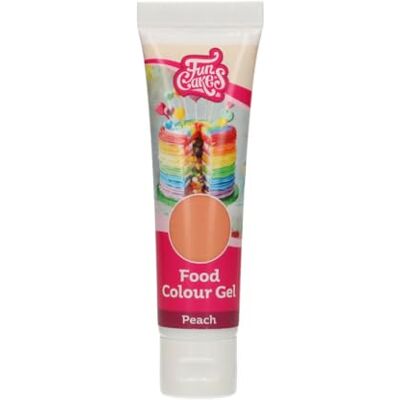 FunCakes Food Colour Gel Peach: Highly Concentrated Food Colouring for Batter, Cream, Fondant, Marzipan, Dough. Single Drips to Create Vibrant Colours. Halal. 30 g. Publicité FunCakes Food Colour Gel Peach: Highly Concentrated Food Colouring for Batter, Cream, Fondant, Marzipan, Dough. Single Drips to Create Vibrant Colours. Halal. 30 g. Publicité