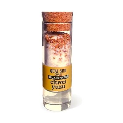 QUAI SUD Sel Aromatisé Citron Saveur Yuzu – Mélange Aromatique aux Saveurs Fraîches & Acidulées Parfait pour Poissons, Riz, Salades & Cuisine Asiatique 55 g - Publicité QUAI SUD Sel Aromatisé Citron Saveur Yuzu – Mélange Aromatique aux Saveurs Fraîches & Acidulées Parfait pour Poissons, Riz, Salades & Cuisine Asiatique 55 g - Publicité