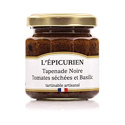 L'épicurien L'Ã picurien Tapenade Noire Tomates Séchées et Basilic - Publicité L'épicurien L'Ã picurien Tapenade Noire Tomates Séchées et Basilic - Publicité
