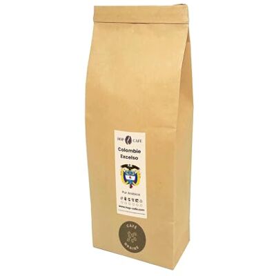 HOP CAFE Grains Colombie Excelso • 250g - Publicité HOP CAFE Grains Colombie Excelso • 250g - Publicité