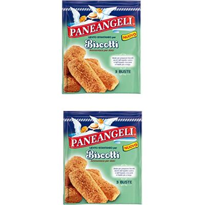 Paneangeli Instant Dry Levure pour Biscuits 3 x 9 g Lot de 2 - Publicité Paneangeli Instant Dry Levure pour Biscuits 3 x 9 g Lot de 2 - Publicité