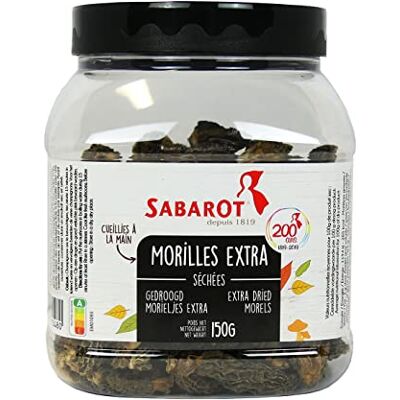Sabarot Morilles extra séchées 150g - Publicité Sabarot Morilles extra séchées 150g - Publicité