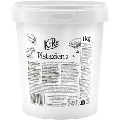 KoRo Purée de Pistaches 1 kg 100% Pure & Naturelle, Sans Sucre ni Additifs, Onctueuse & Gourmande, Idéale à Tartiner, en Pâtisserie et en Cuisine - Publicité KoRo Purée de Pistaches 1 kg 100% Pure & Naturelle, Sans Sucre ni Additifs, Onctueuse & Gourmande, Idéale à Tartiner, en Pâtisserie et en Cuisine - Publicité