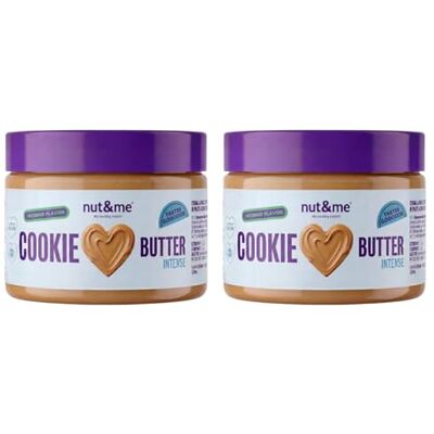 nut&me Pâte à Tartiner Goût Biscuit 500 g Élaborée à base de fruits secs Sans sucres ajoutés ni arômes artificiels Vegan, sans gluten Saveur intense & riche en fibres végétales Pack 2 x 250g - Publicité nut&me Pâte à Tartiner Goût Biscuit 500 g Élaborée à base de fruits secs Sans sucres ajoutés ni arômes artificiels Vegan, sans gluten Saveur intense & riche en fibres végétales Pack 2 x 250g - Publicité