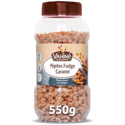Vahiné Pépites Fudge Caramel, 550 G - Publicité Vahiné Pépites Fudge Caramel, 550 G - Publicité