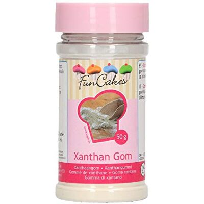 FunCakes Gomme de Xanthane Épaississant pour Faire de Colle Comestible de Gum Paste/Pastillage 70 g - Publicité FunCakes Gomme de Xanthane Épaississant pour Faire de Colle Comestible de Gum Paste/Pastillage 70 g - Publicité