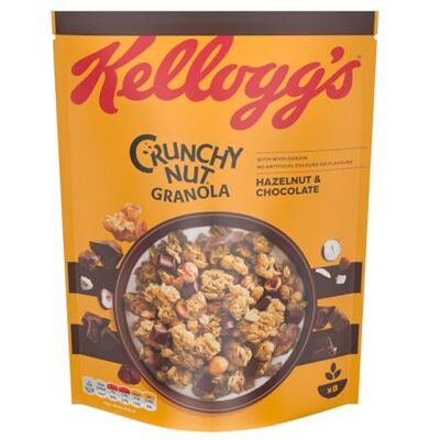 Kellogg's Écrou Croquante Avoine Granola Chocolat Et Noisette De 380G De Kellogg - Publicité Kellogg's Écrou Croquante Avoine Granola Chocolat Et Noisette De 380G De Kellogg - Publicité