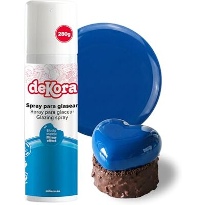 dekora – Spray nappage brillant effet miroir pour entremets et mousses (surgelés), doux, ne tache pas, finition propre sans coulures, 280 g - Publicité dekora – Spray nappage brillant effet miroir pour entremets et mousses (surgelés), doux, ne tache pas, finition propre sans coulures, 280 g - Publicité