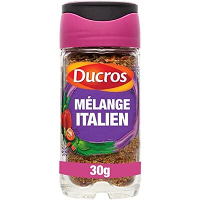 AUCHAN Lot de 3 unités *** DUCROS Mélange d'épices italien 30g - Publicité AUCHAN Lot de 3 unités *** DUCROS Mélange d'épices italien 30g - Publicité