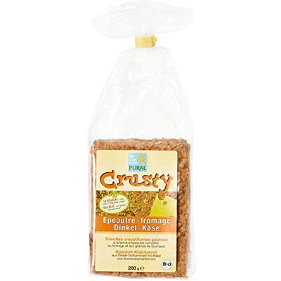 Pural Crusty épeautre fromage graines de Sésame bio 200g - Publicité Pural Crusty épeautre fromage graines de Sésame bio 200g - Publicité