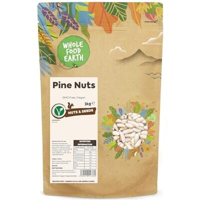 Wholefood Earth Noix de pin, 3 kg - Publicité Wholefood Earth Noix de pin, 3 kg - Publicité
