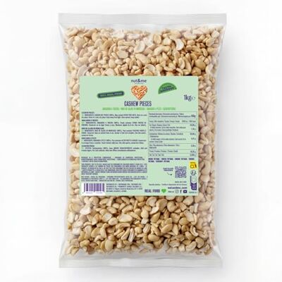 nut&me Noix de cajou en morceaux 1 kg Fruits secs premium sélectionnés Snack sain Riche en protéines et fibres Idéal régime keto & cuisine gourmande - Publicité nut&me Noix de cajou en morceaux 1 kg Fruits secs premium sélectionnés Snack sain Riche en protéines et fibres Idéal régime keto & cuisine gourmande - Publicité
