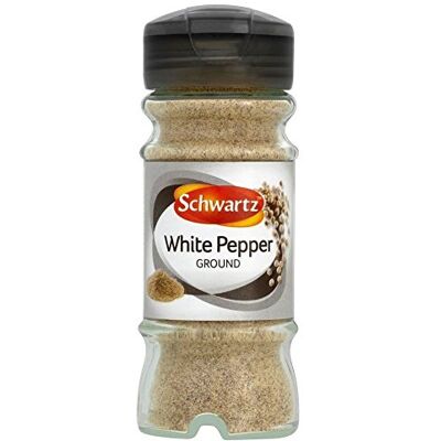 Schwartz Poivre Blanc Moulu (34g) Paquet de 2 - Publicité Schwartz Poivre Blanc Moulu (34g) Paquet de 2 - Publicité