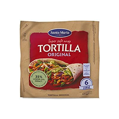 Santa Maria Tortilla Grand 10" , Super Soft 6 Wraps, 371 g - Publicité Santa Maria Tortilla Grand 10" , Super Soft 6 Wraps, 371 g - Publicité