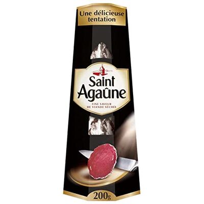 Saint Agaûne Saint Agaune Fine Saveur de Viande Séchée, 200g - Publicité Saint Agaûne Saint Agaune Fine Saveur de Viande Séchée, 200g - Publicité