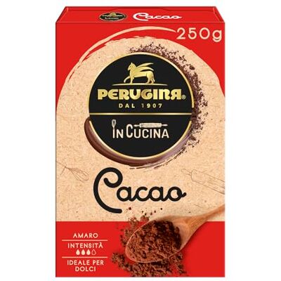 Perugina Amer 250 Grammes De Cacao Pour Les Gâteaux Et Les Tartes Made In Italy - Publicité Perugina Amer 250 Grammes De Cacao Pour Les Gâteaux Et Les Tartes Made In Italy - Publicité