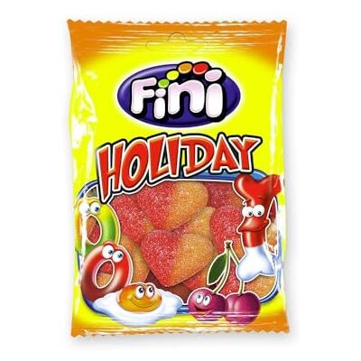 Fini Colis de Coeur de pêche (Halal) 100g - Publicité Fini Colis de Coeur de pêche (Halal) 100g - Publicité