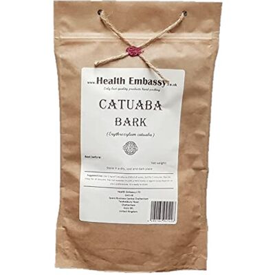 HEALTH EMBASSY Écorce de Catuaba Tisane Erythroxylum Catuaba Catuaba Bark (50g) - Publicité HEALTH EMBASSY Écorce de Catuaba Tisane Erythroxylum Catuaba Catuaba Bark (50g) - Publicité